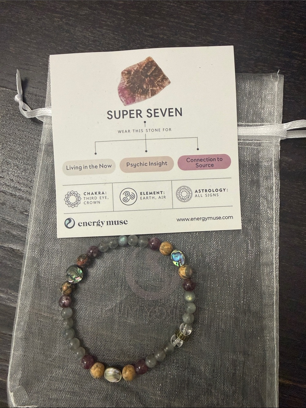 Super Seven Beaded Bracelet — Multicolor